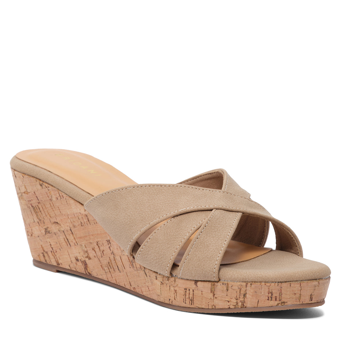 Armelle Cross-Strap Wedges
