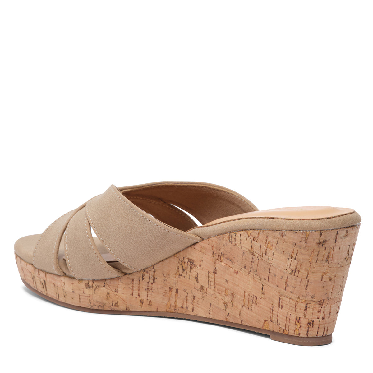 Armelle Cross-Strap Wedges