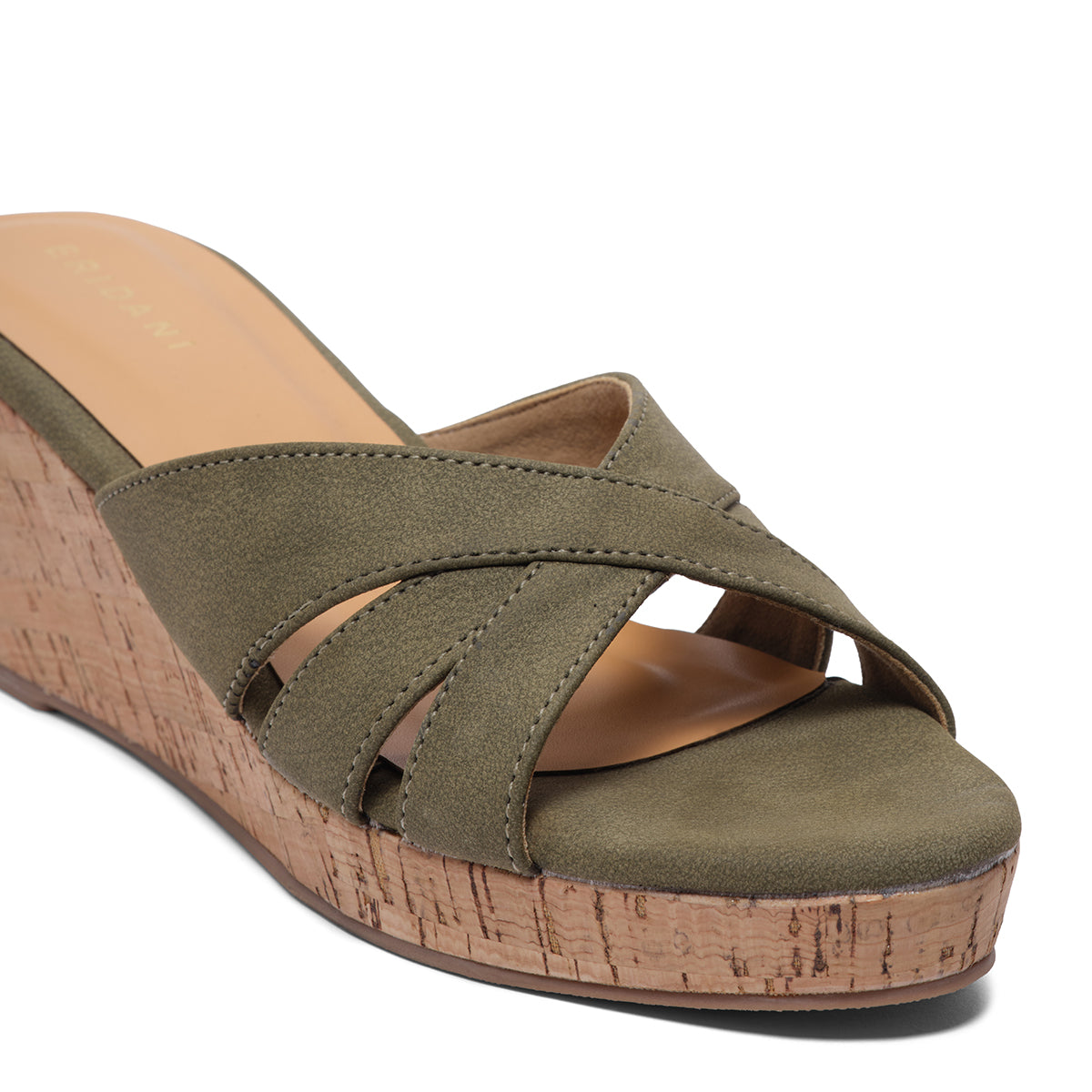 Armelle Cross-Strap Wedges