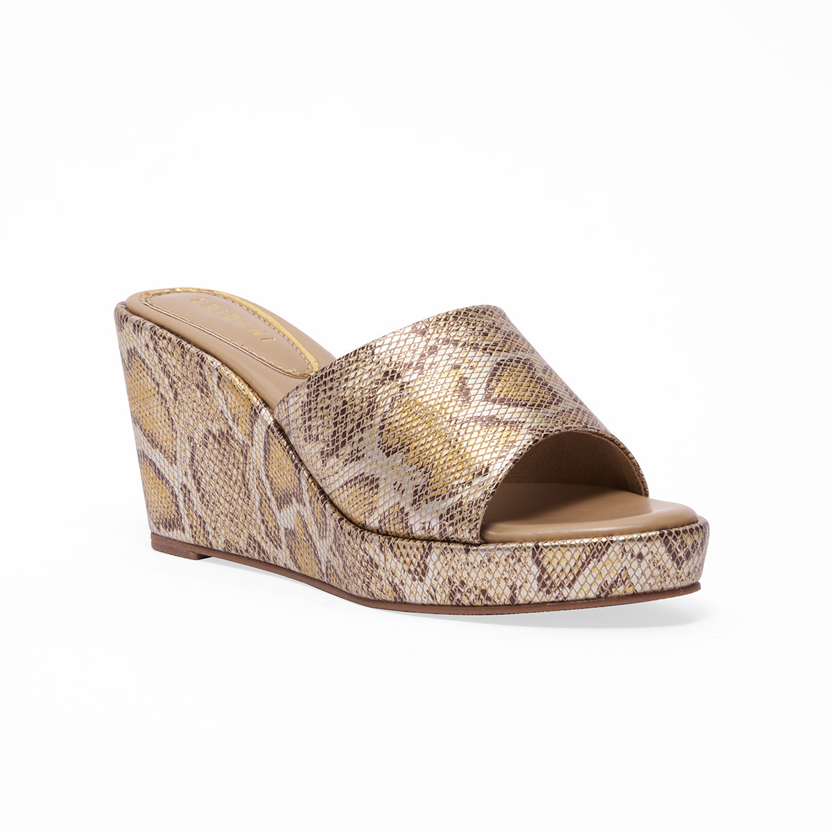 Ashley Printed Slip-On Wedges