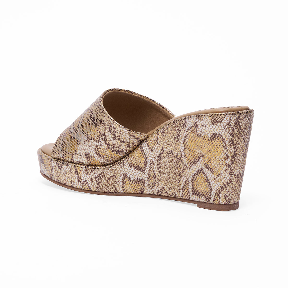 Ashley Printed Slip-On Wedges