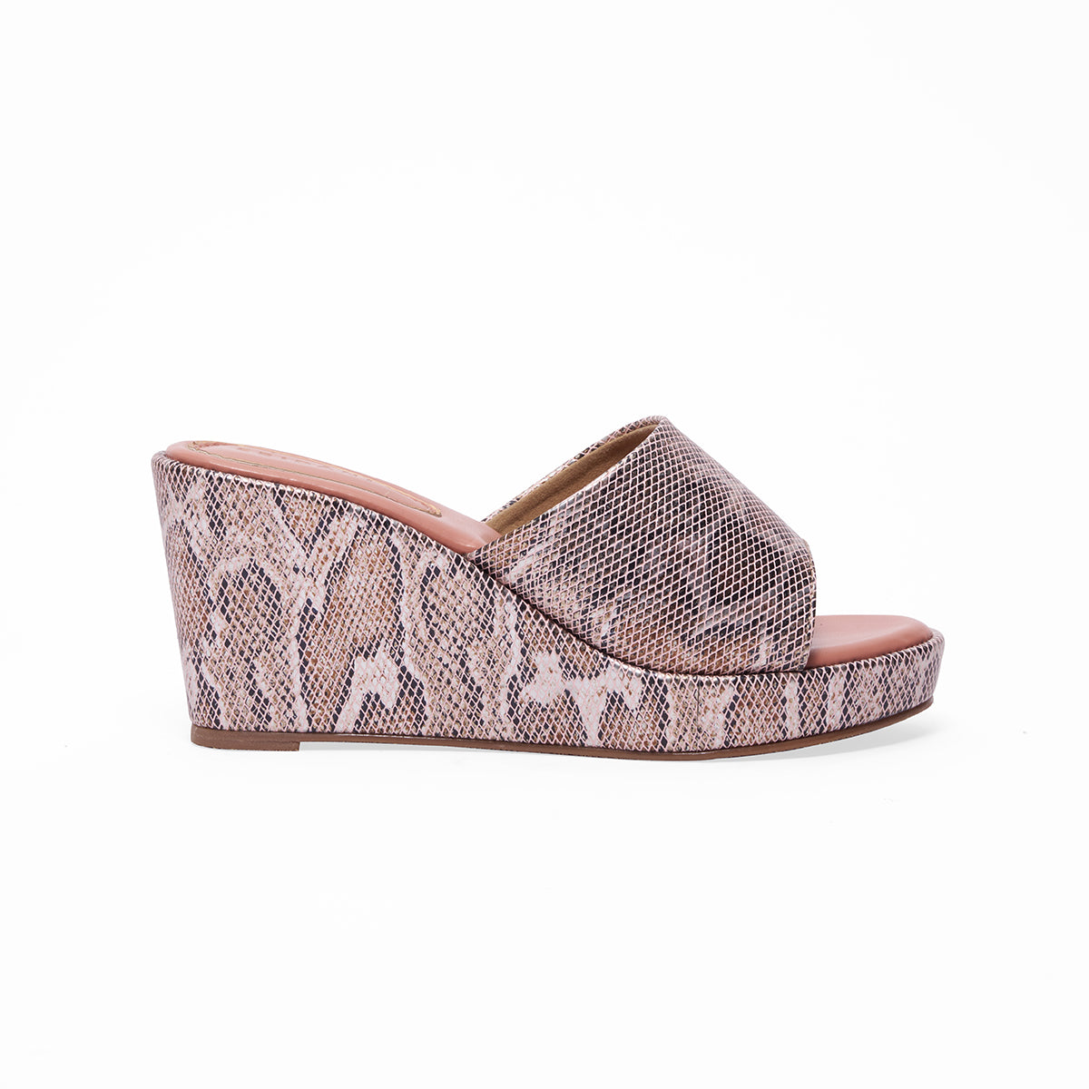 Ashley Printed Slip-On Wedges