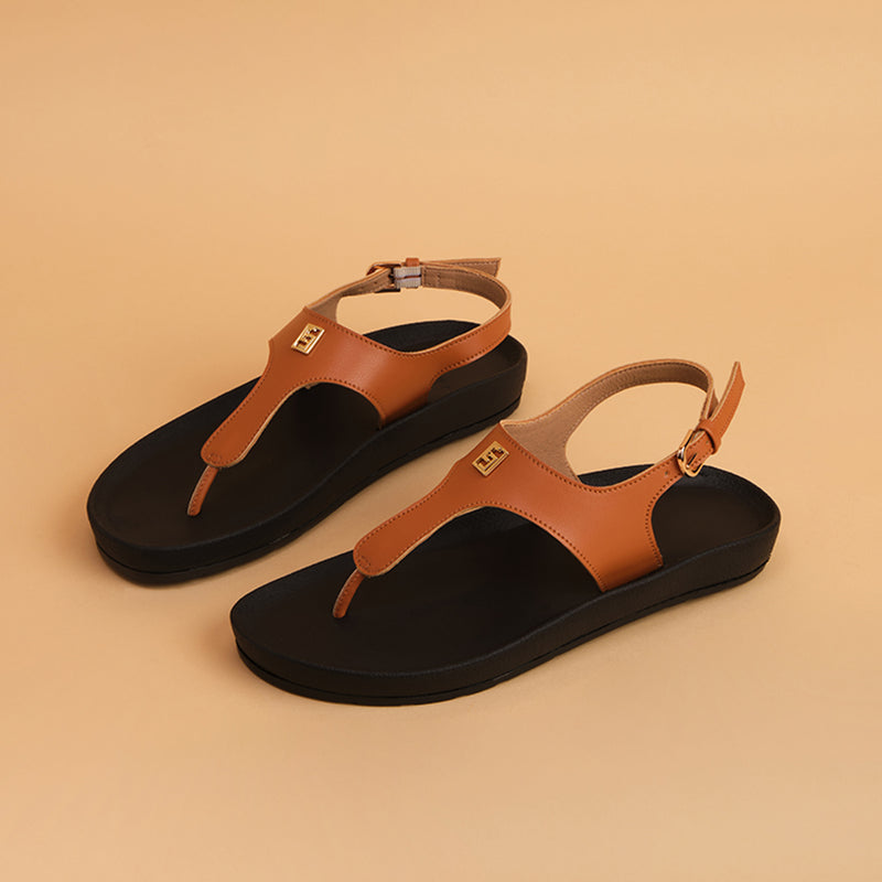 Astrid Backstrap Flats