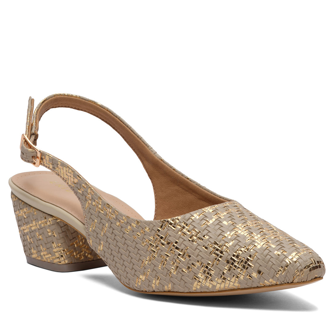 Astris Textured Pumps