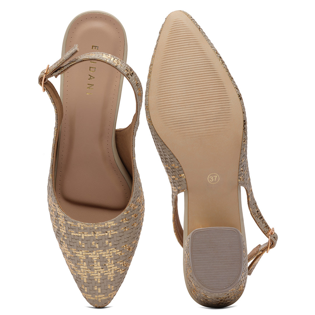 Astris Textured Pumps