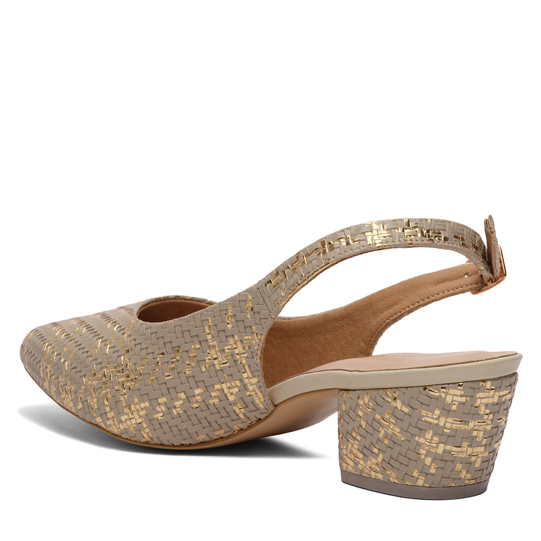 Astris Textured Pumps