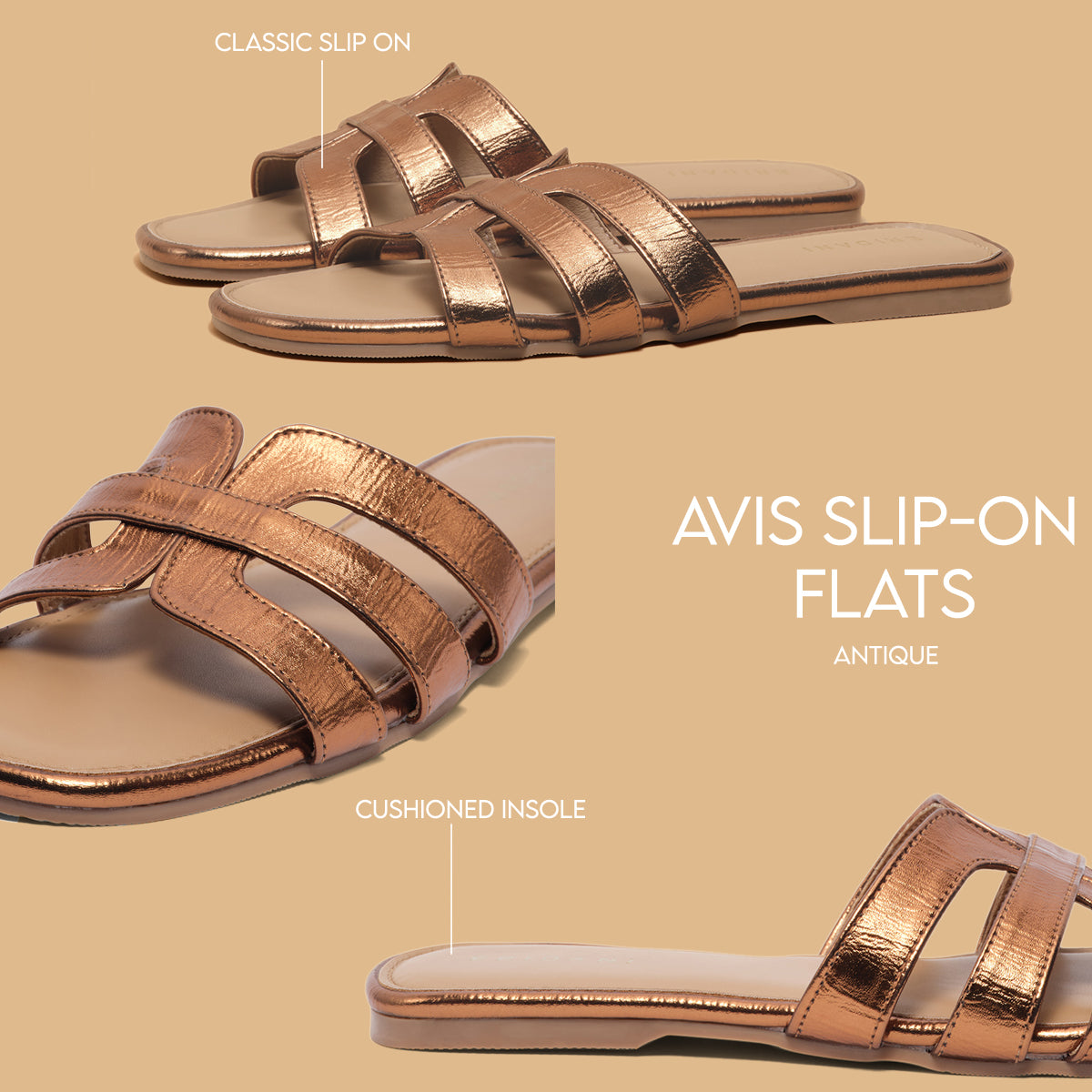 Avis Slip-on Flats Ahmad Arts Eridani