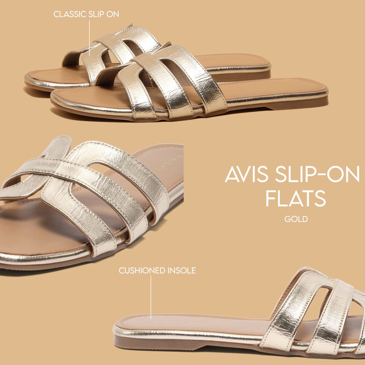 Avis Slip-on Flats Ahmad Arts Eridani