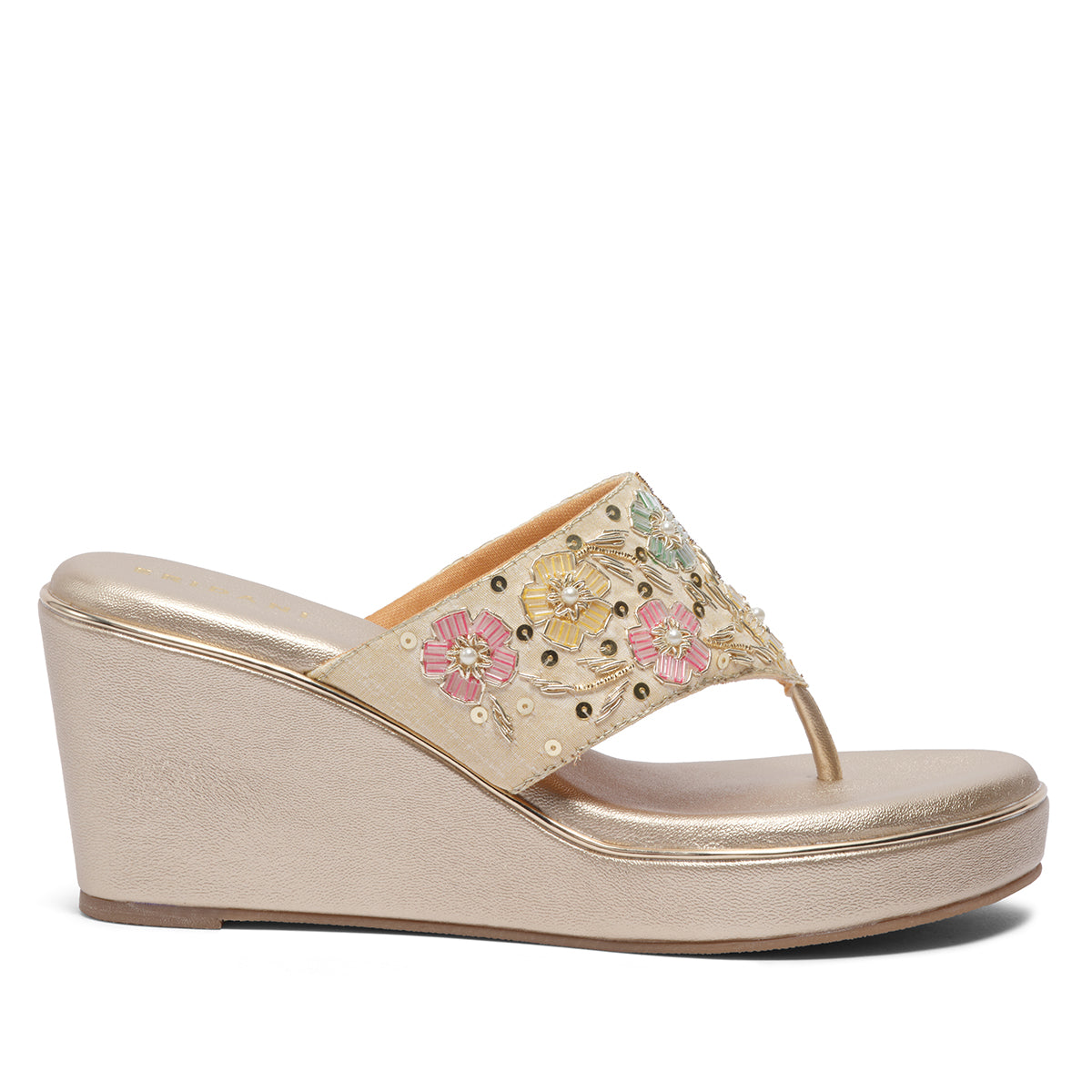 Ayat Embroidered Wedges