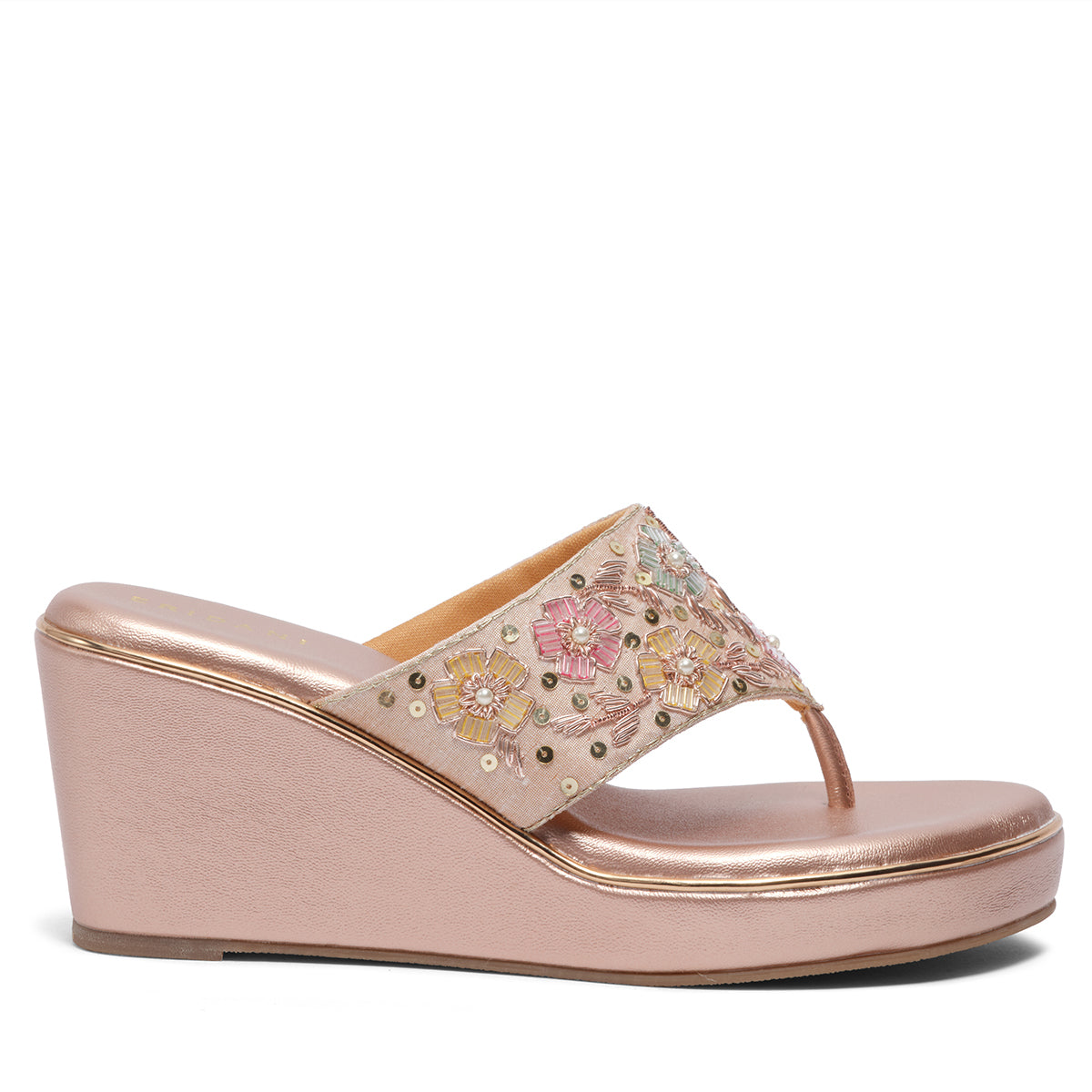 Ayat Embroidered Wedges