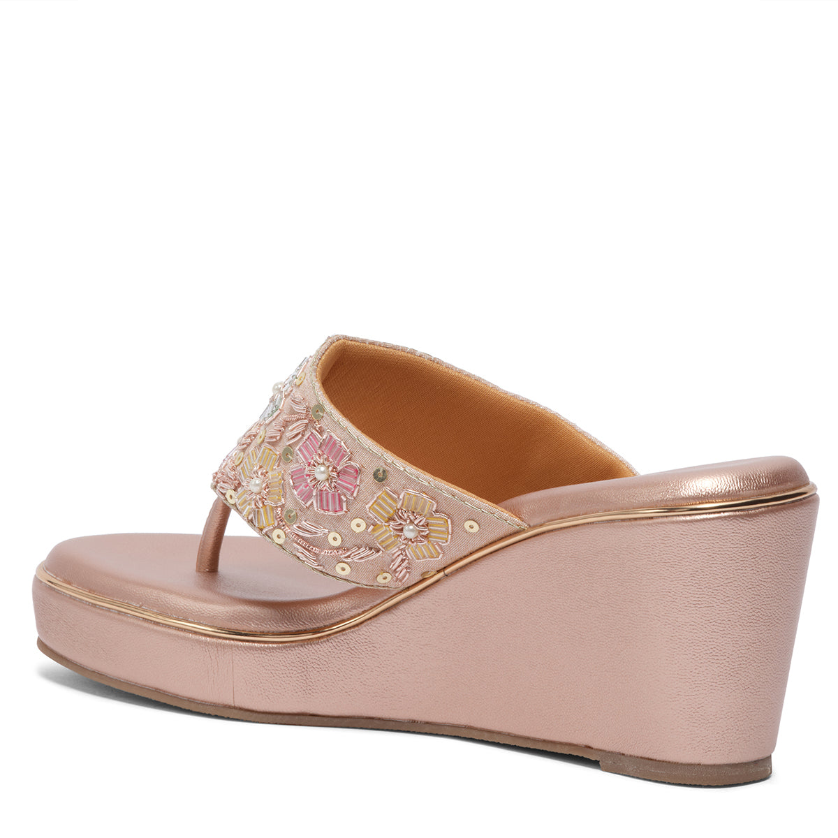 Ayat Embroidered Wedges