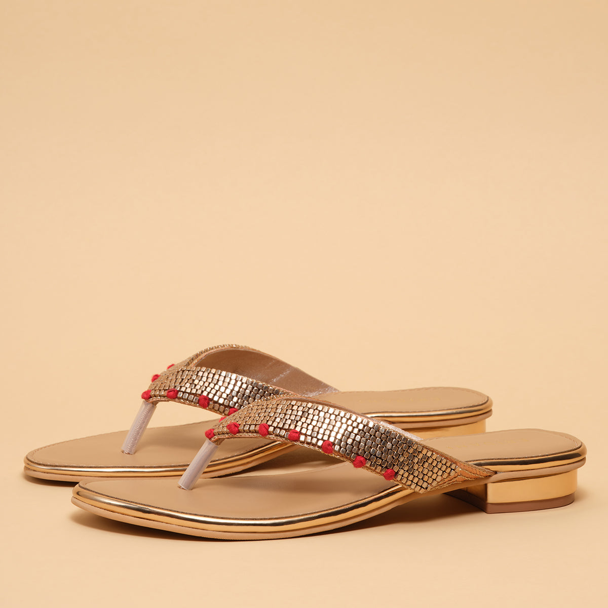 Azi Embellished Flats