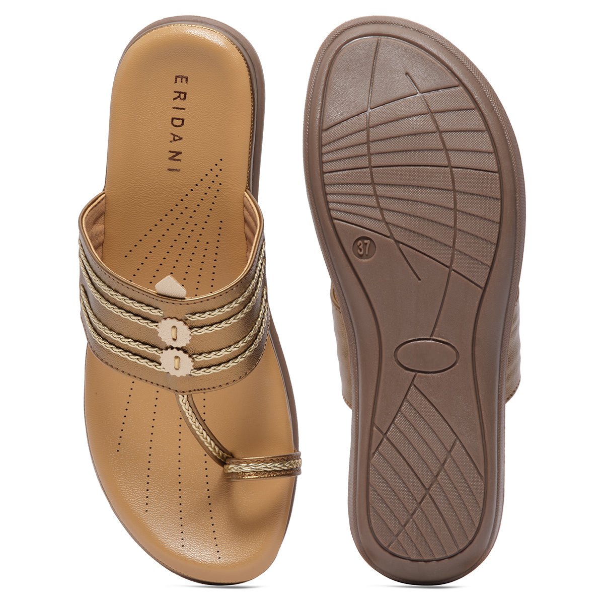 Baani Kolhapuri Flats GUDDU SHOES Eridani
