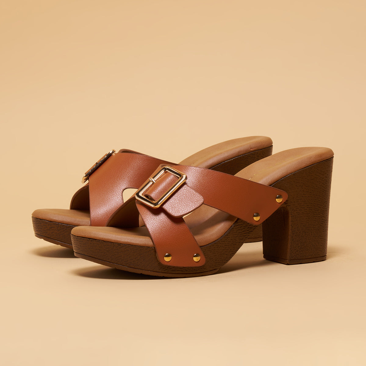 Bailey Buckle Heels