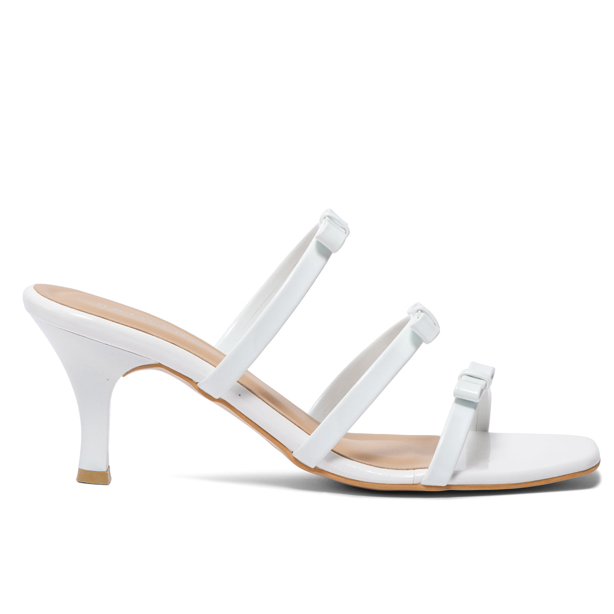 Charlote Bow Strappy Heels