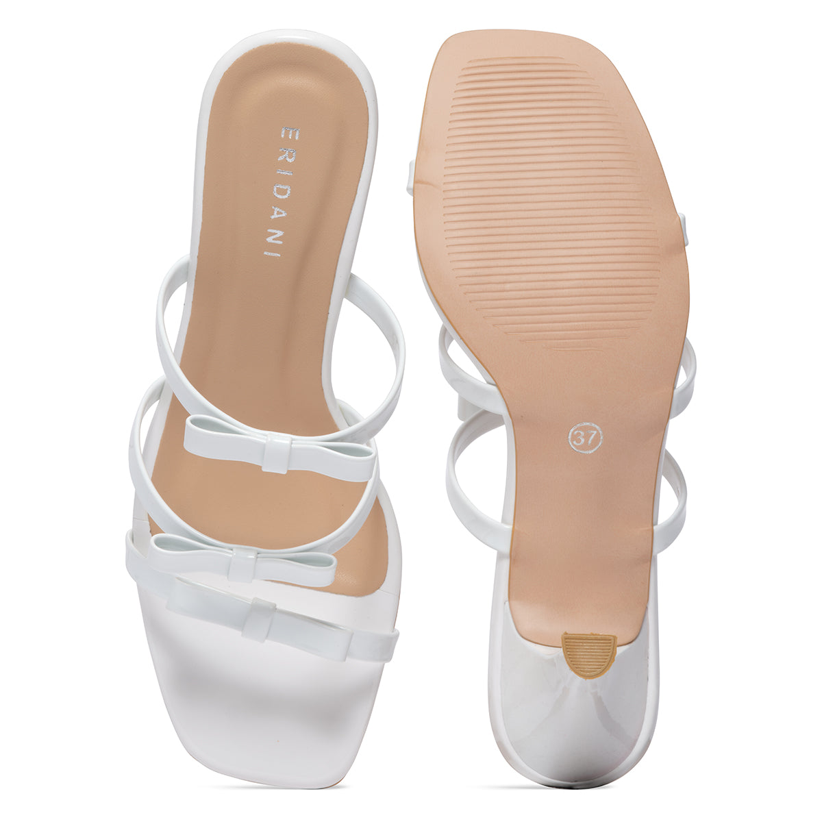 Charlote Bow Strappy Heels