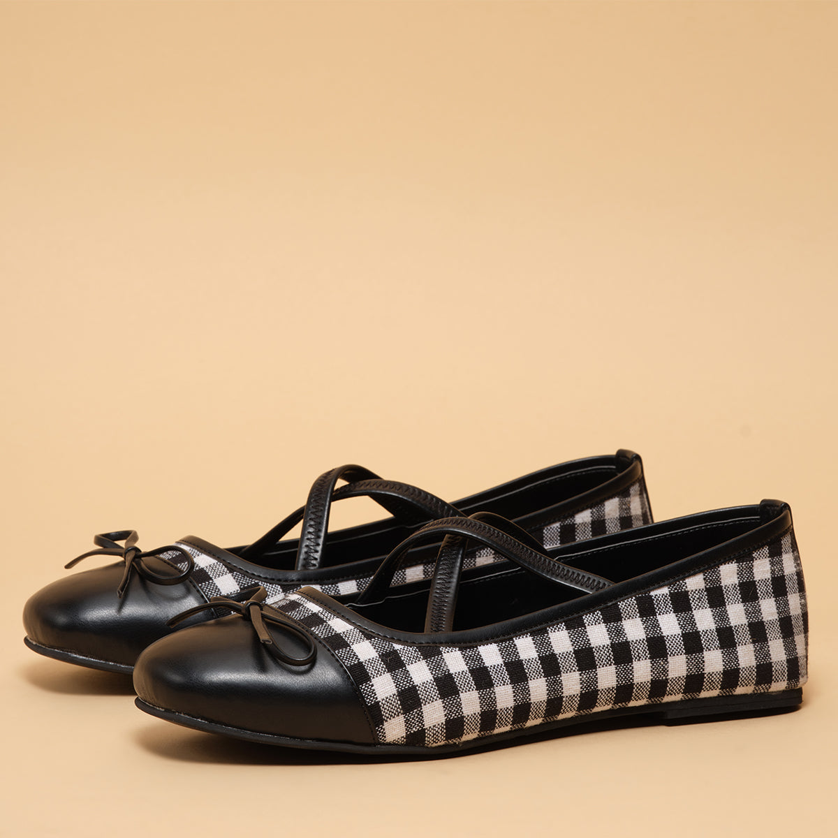 Cherie Printed Ballerinas