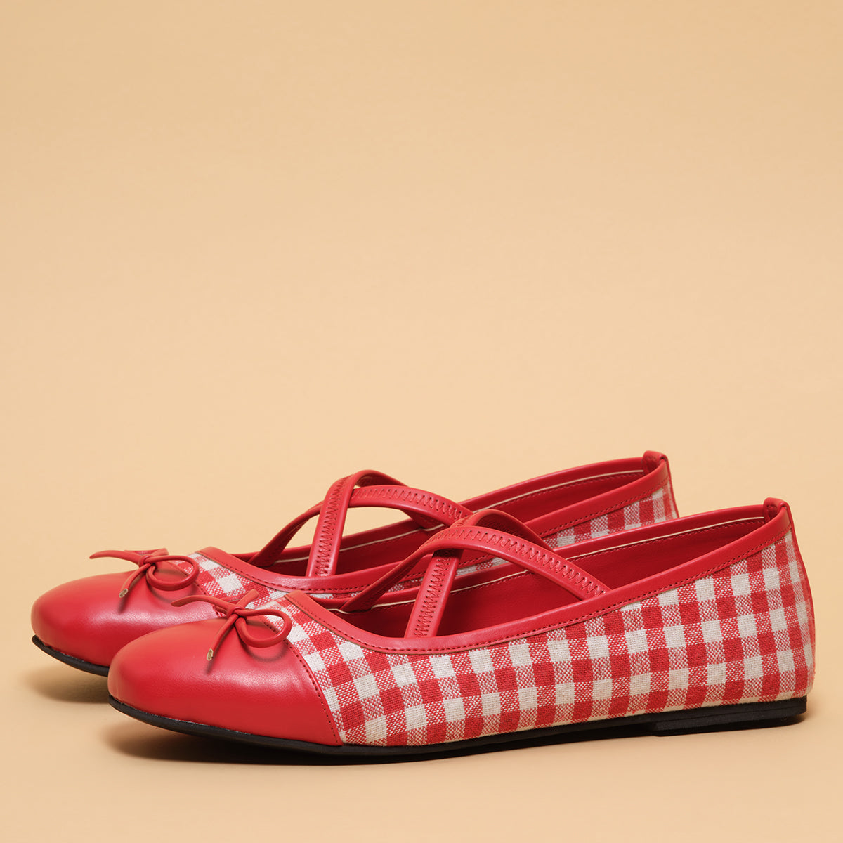 Cherie Printed Ballerinas