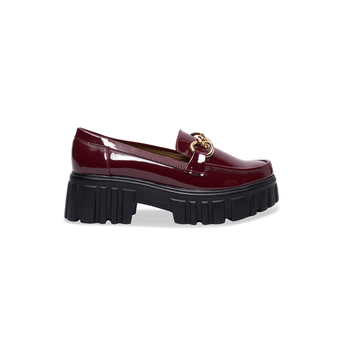 Cherry Embellished Chunky Loafers