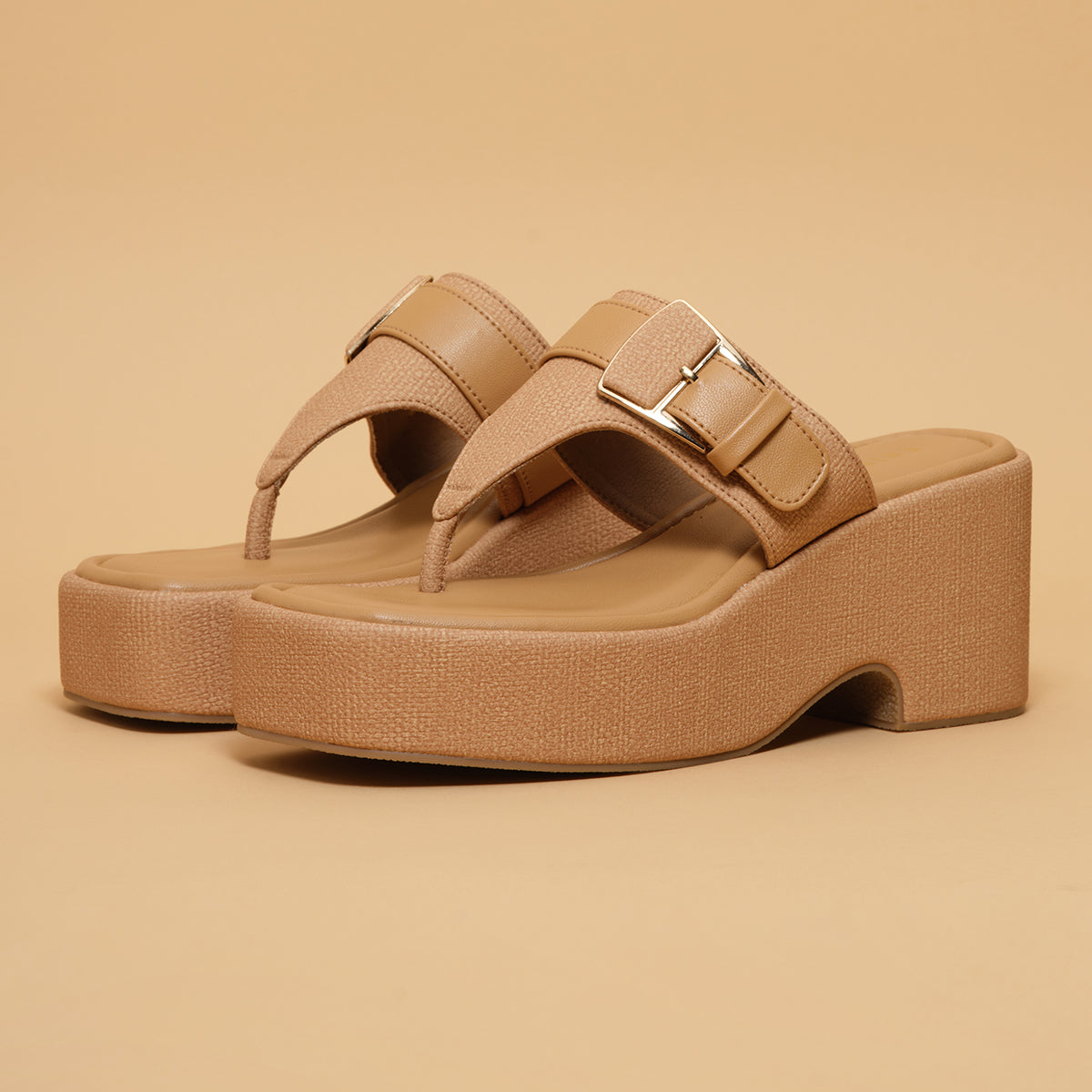 Cyra Buckle Wedges