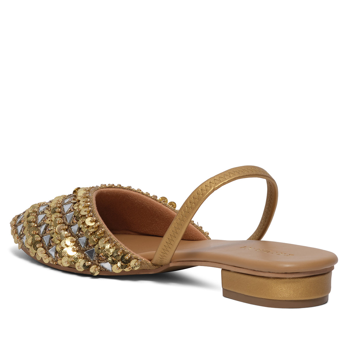 Davina Embroidered Mules