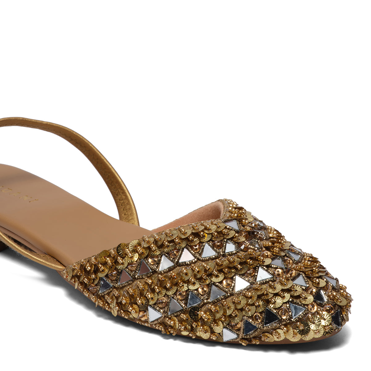 Davina Embroidered Mules