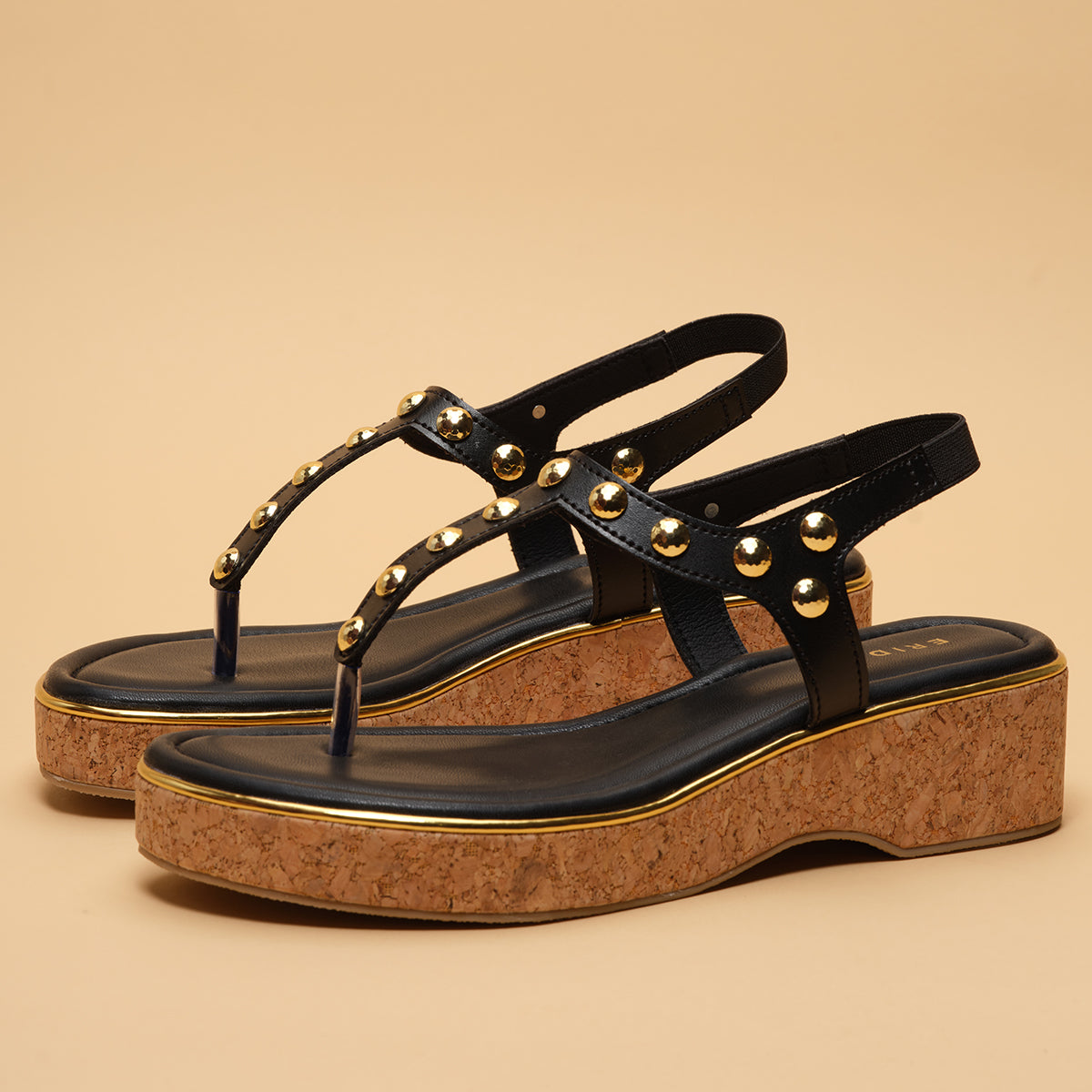 Delica T-Strap Wedges