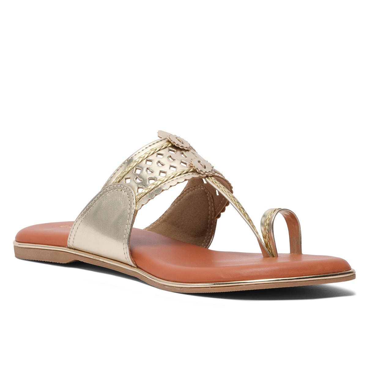 Diiya Metallic Kolhapuri