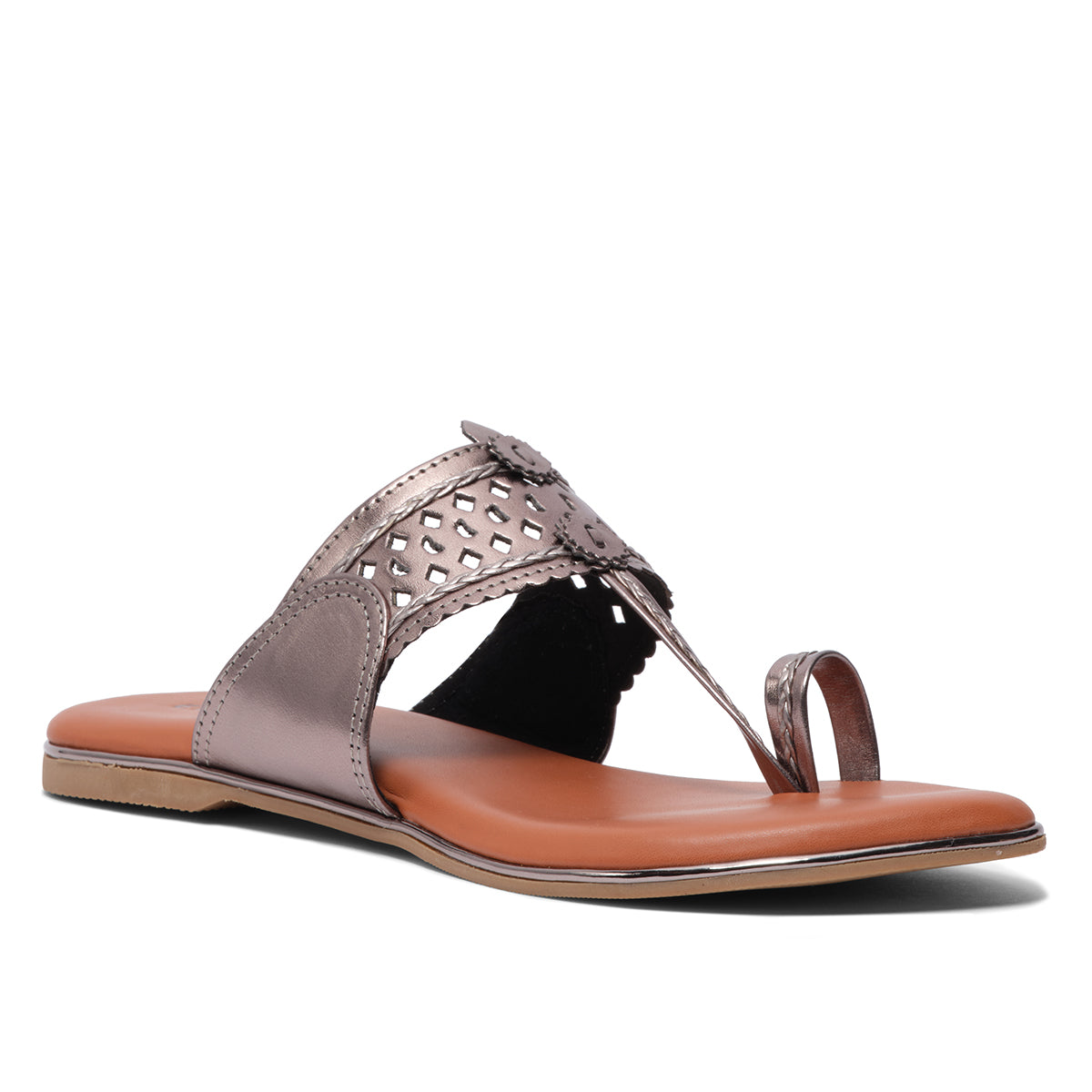 Diiya Metallic Kolhapuri