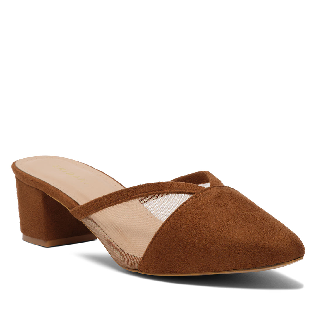Divaire Solid Mules