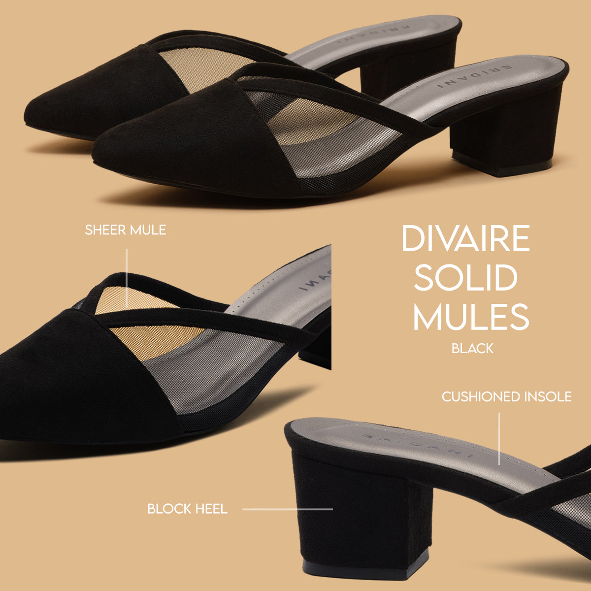 Divaire Solid Mules Bless Corporation Eridani