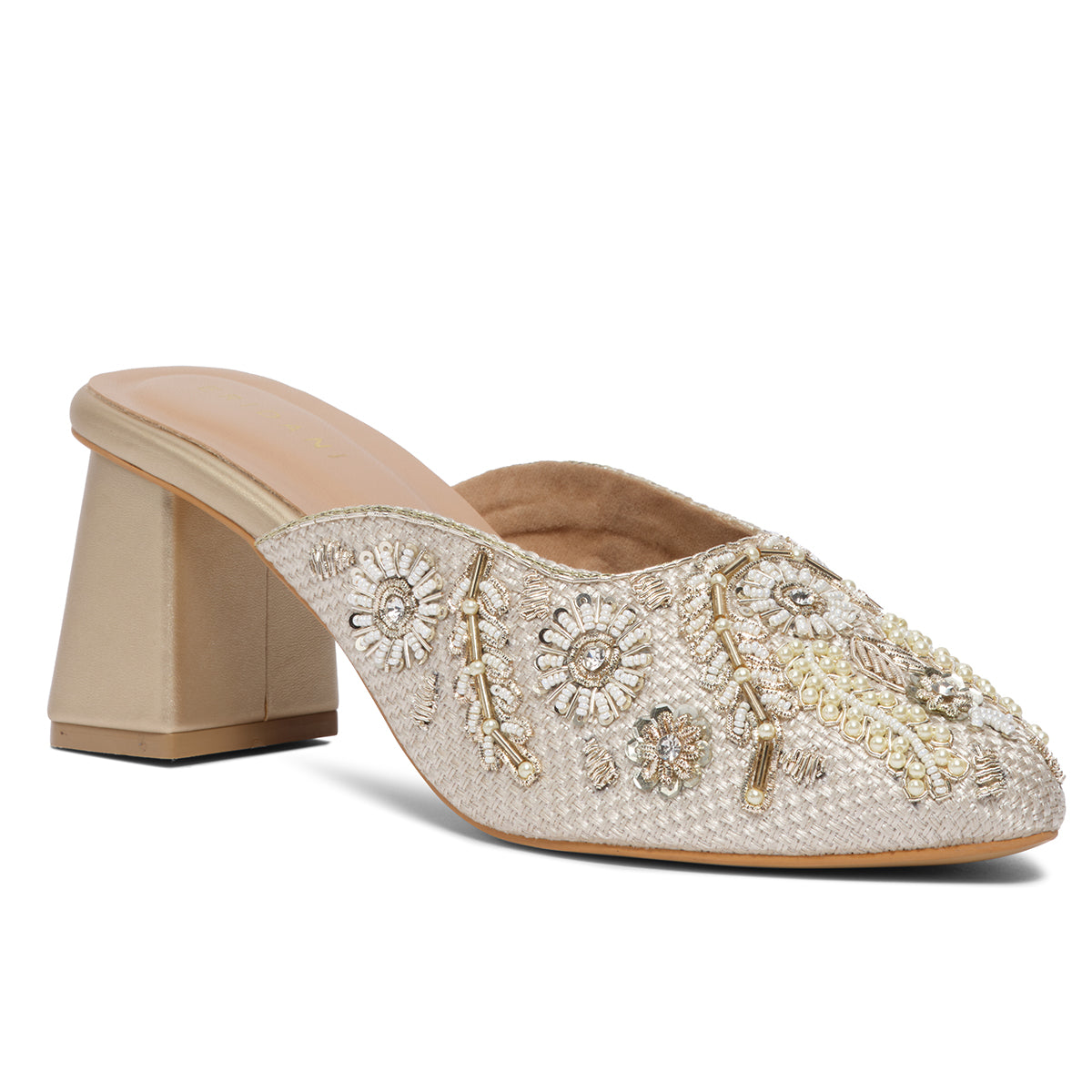 Eira Embroidered Mules
