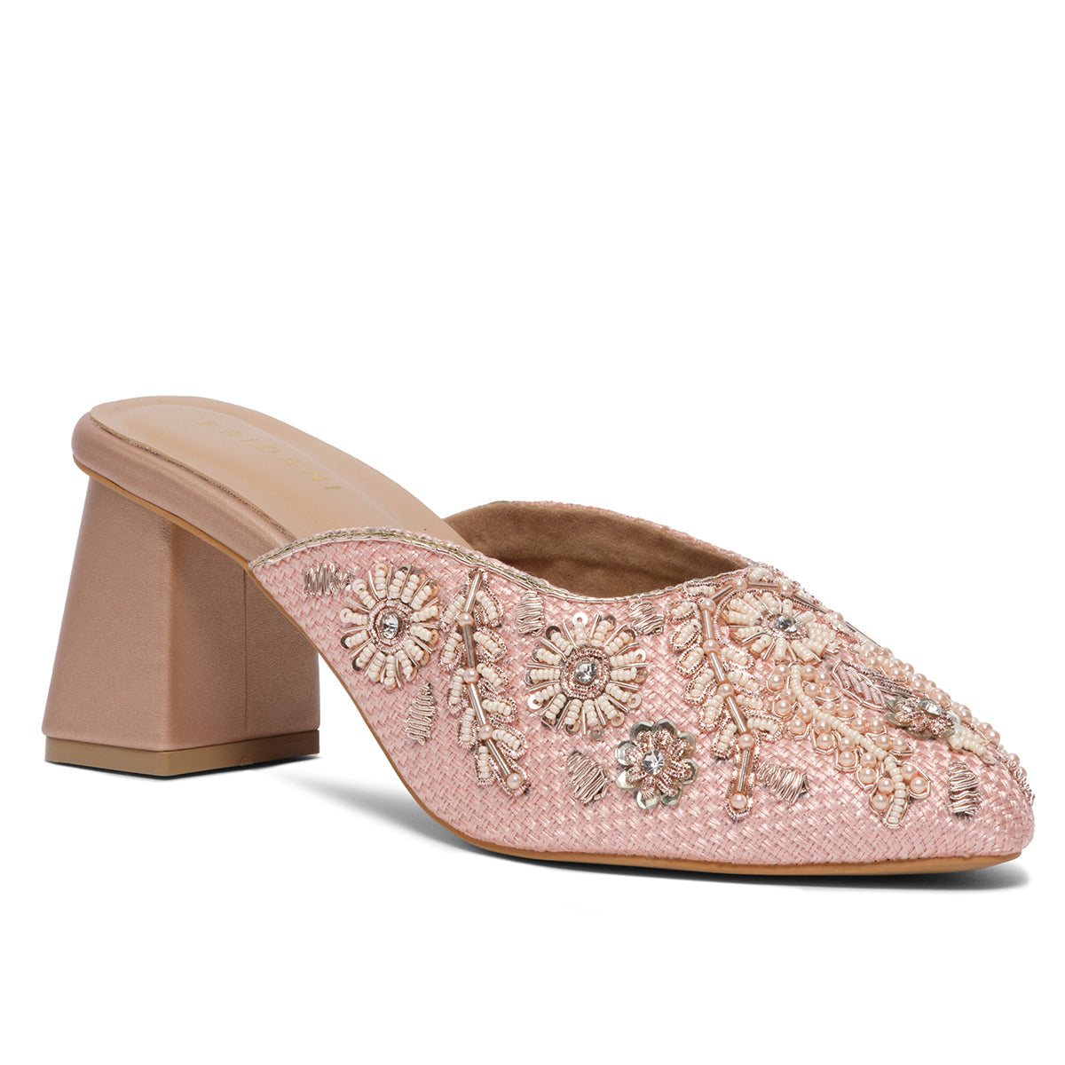 Eira Embroidered Mules Mahek Footwear Eridani