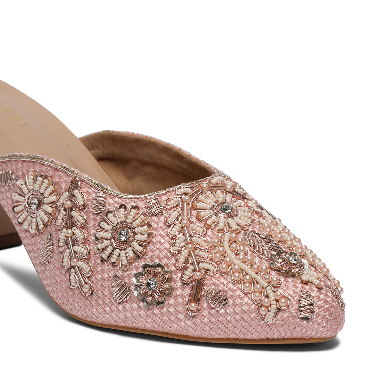 Eira Embroidered Mules Mahek Footwear Eridani