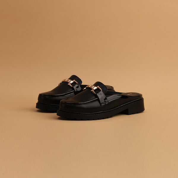Elina Back-open Loafers