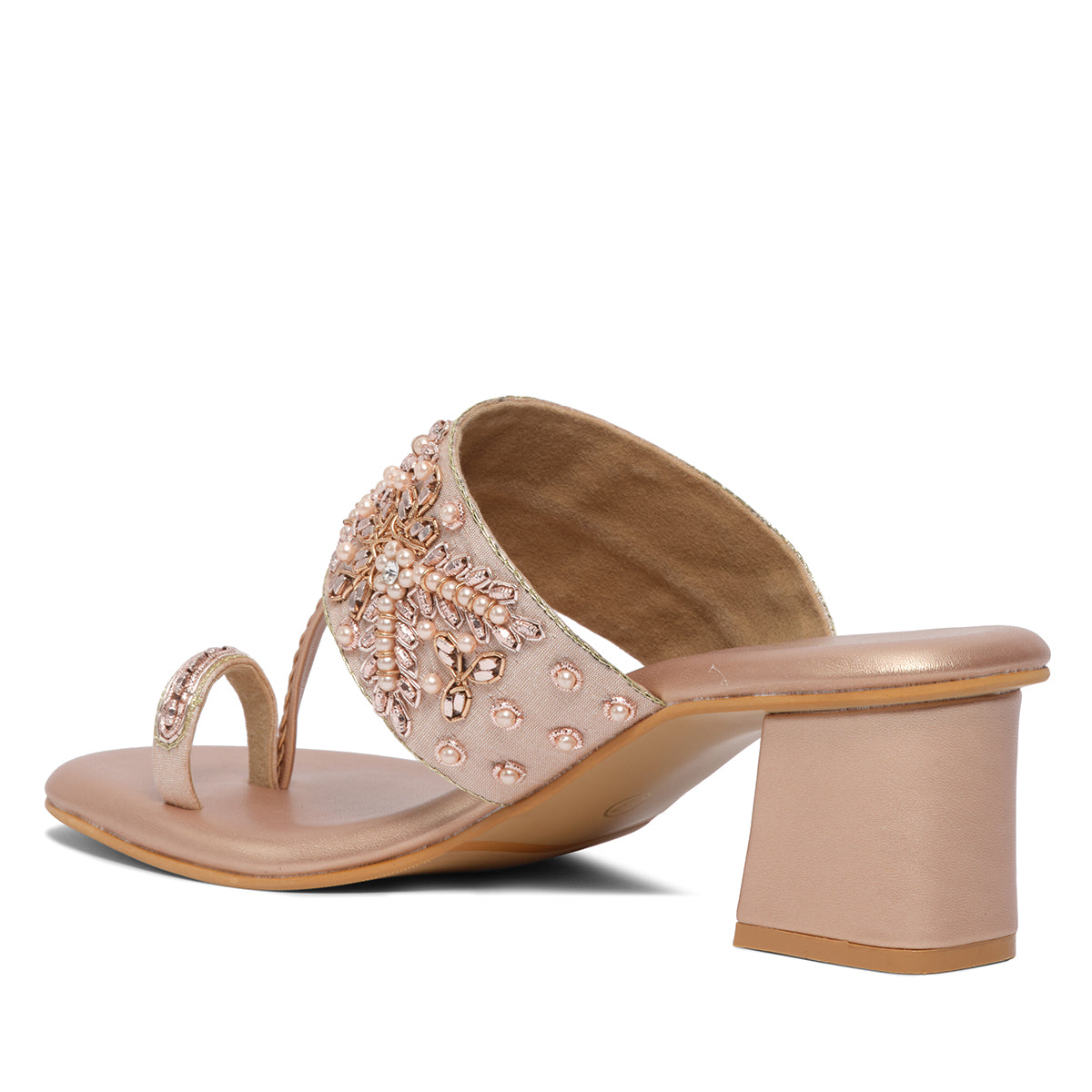 Elka Embroidered Heels