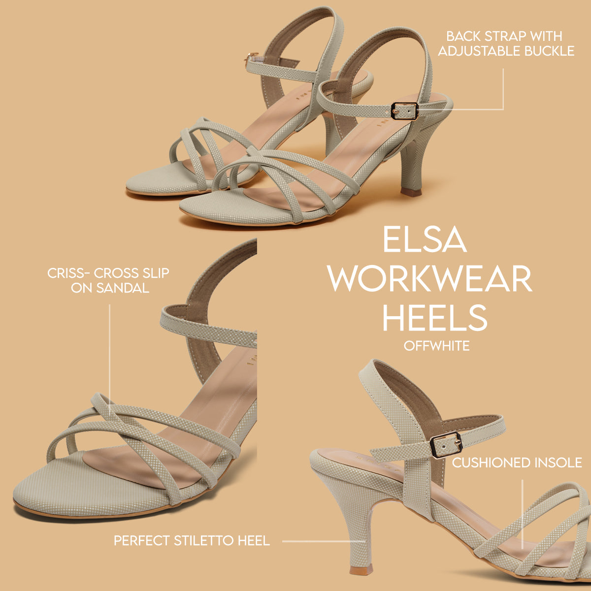 Elsa Workwear Heels KM Footwear Eridani