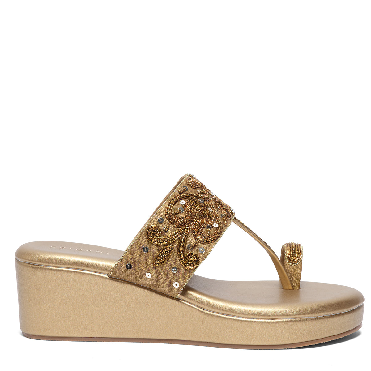 Elyra Embroidered Kolhapuri Mahek Footwear Eridani