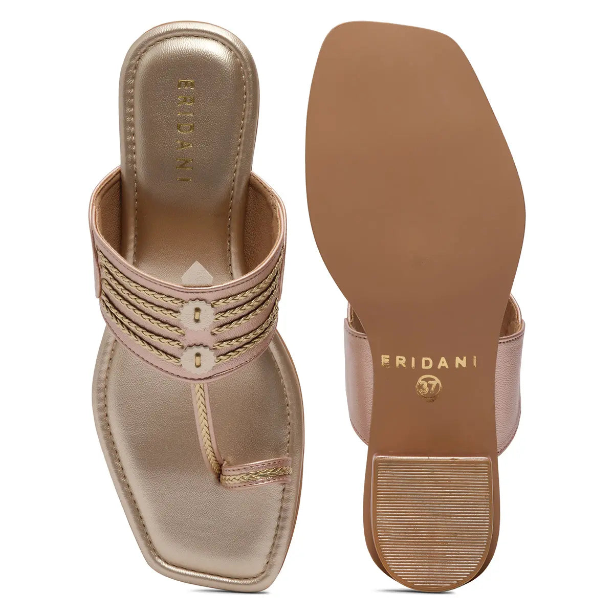 Eraya Kolhapuri Heels GUDDU SHOES Eridani