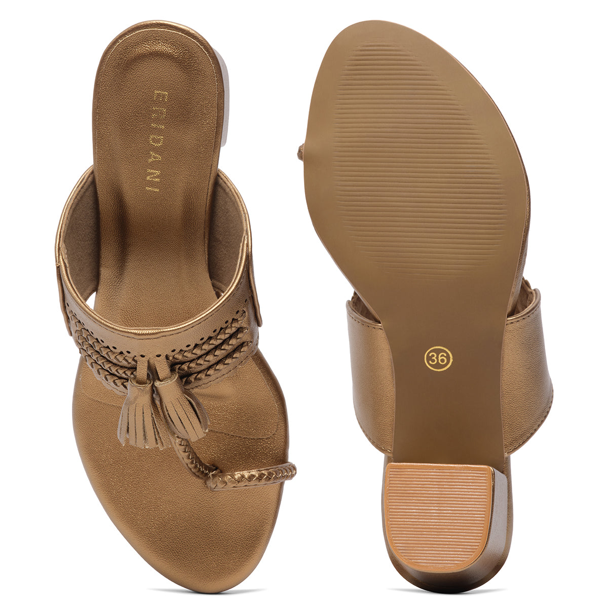 Eshikaa Kolhapuri Tassel Heels Lakhani Enterprises Eridani