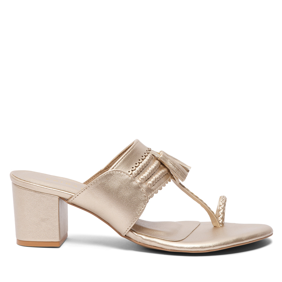 Eshikaa Kolhapuri Tassel Heels
