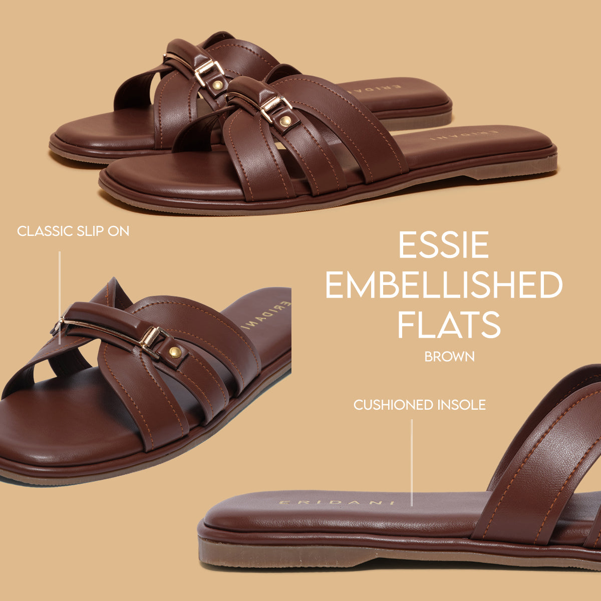 Essie Embellished Flats Ahmad Arts Eridani