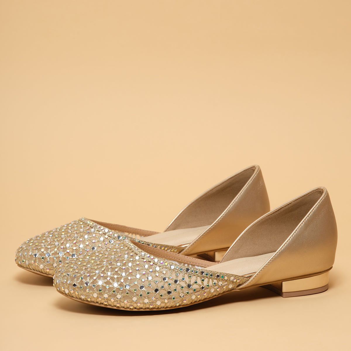 Evani Embellished Closed Toe