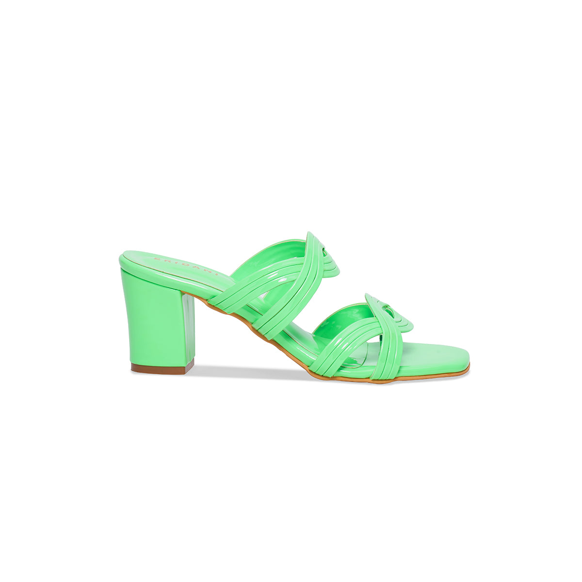 Grasshopper Patent Block Heels