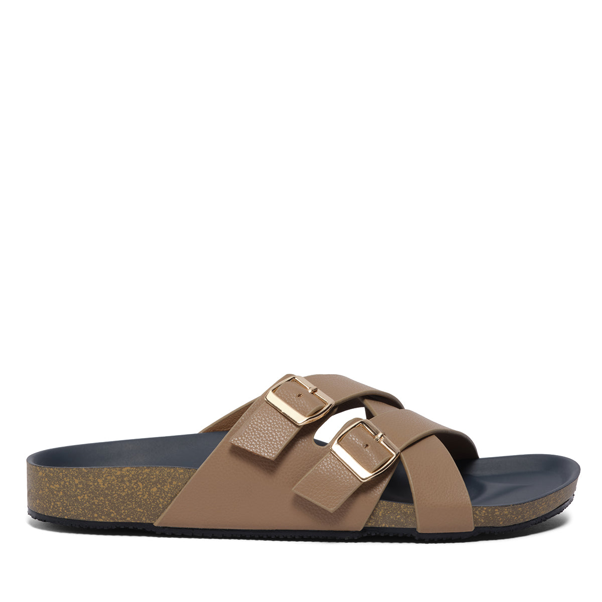 Gwen Buckle Strap Flats