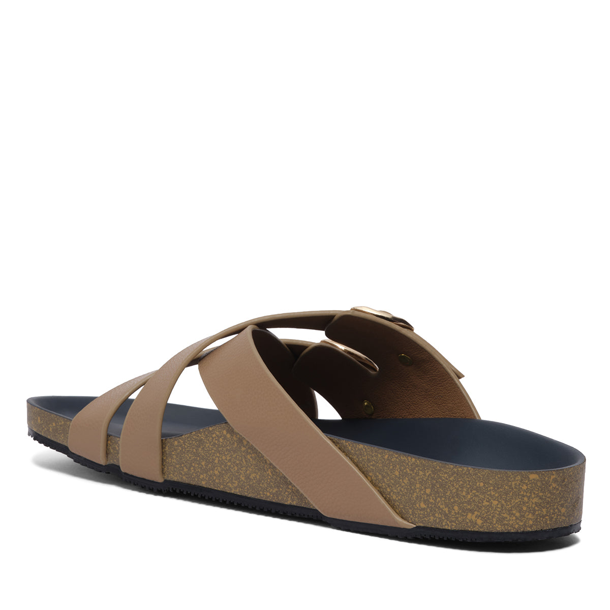 Gwen Buckle Strap Flats
