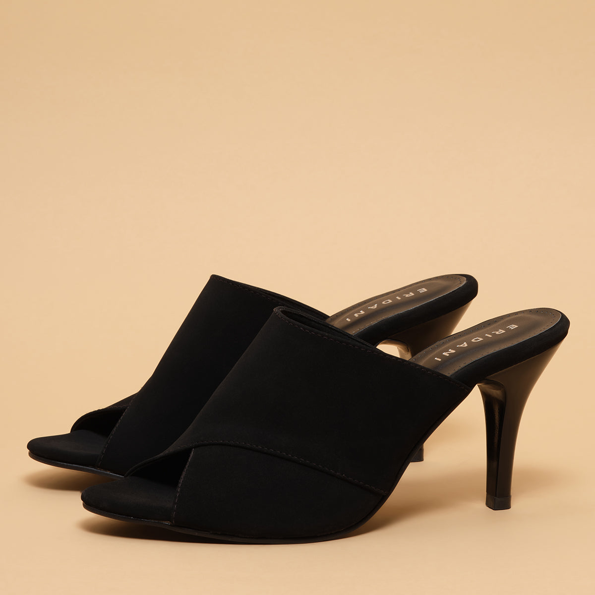 Illiana Cross-Wrap Heels