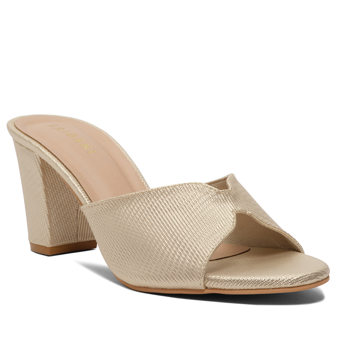 Ina Textured Heels
