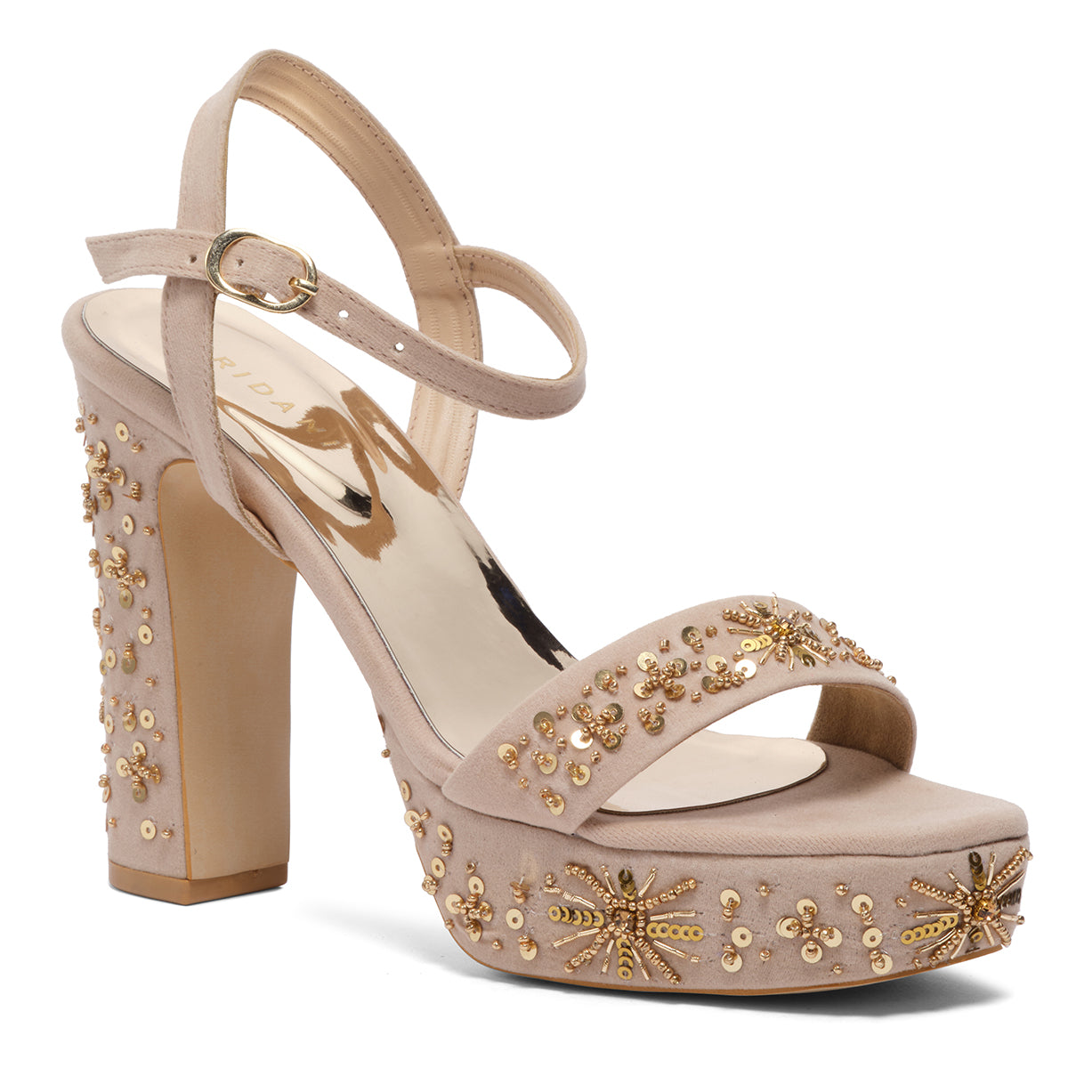 Ivanshi Embroidered Heels