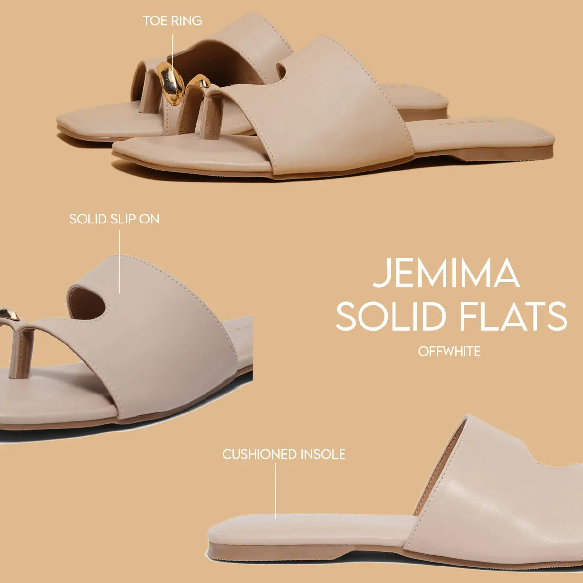 Jemima Solid Flats Ahmad Arts Eridani